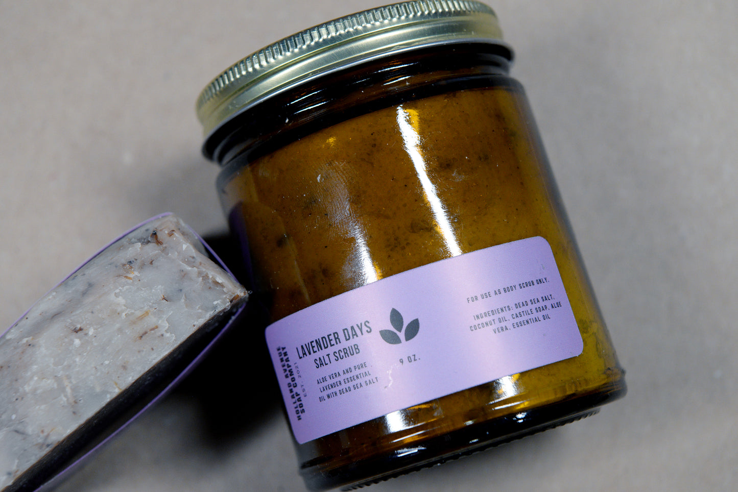 Salt Scrub + Two Bar Soap Gift Box